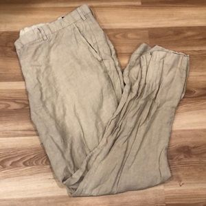 Polo classic fit linen pants 48B/32